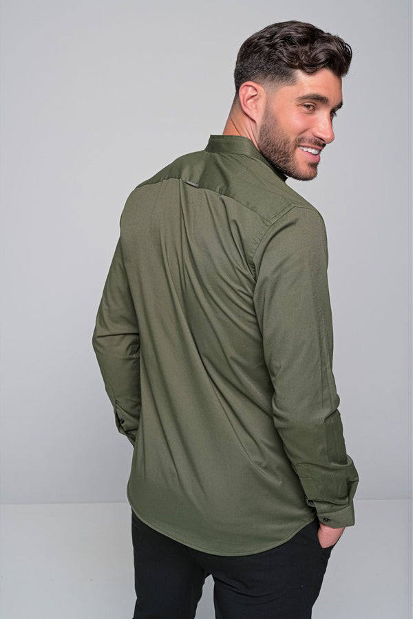 Ben tailor - BENT.0589 - hernando shirt - khaki