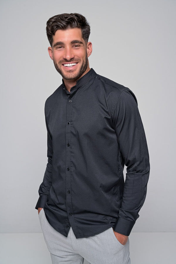 Ανδρικό πουκάμισο Ben tailor - BENT.0589 - hernando μαύρο