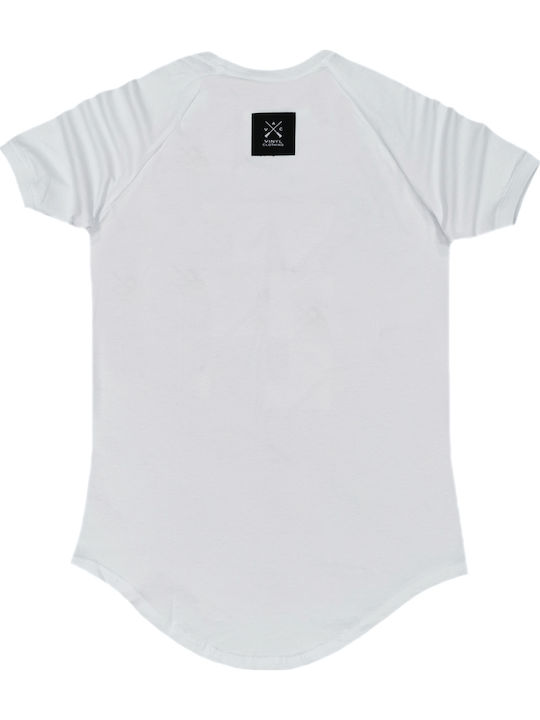 Vinyl art clothing - 57990-02 - white tropical logo t-shirt - white
