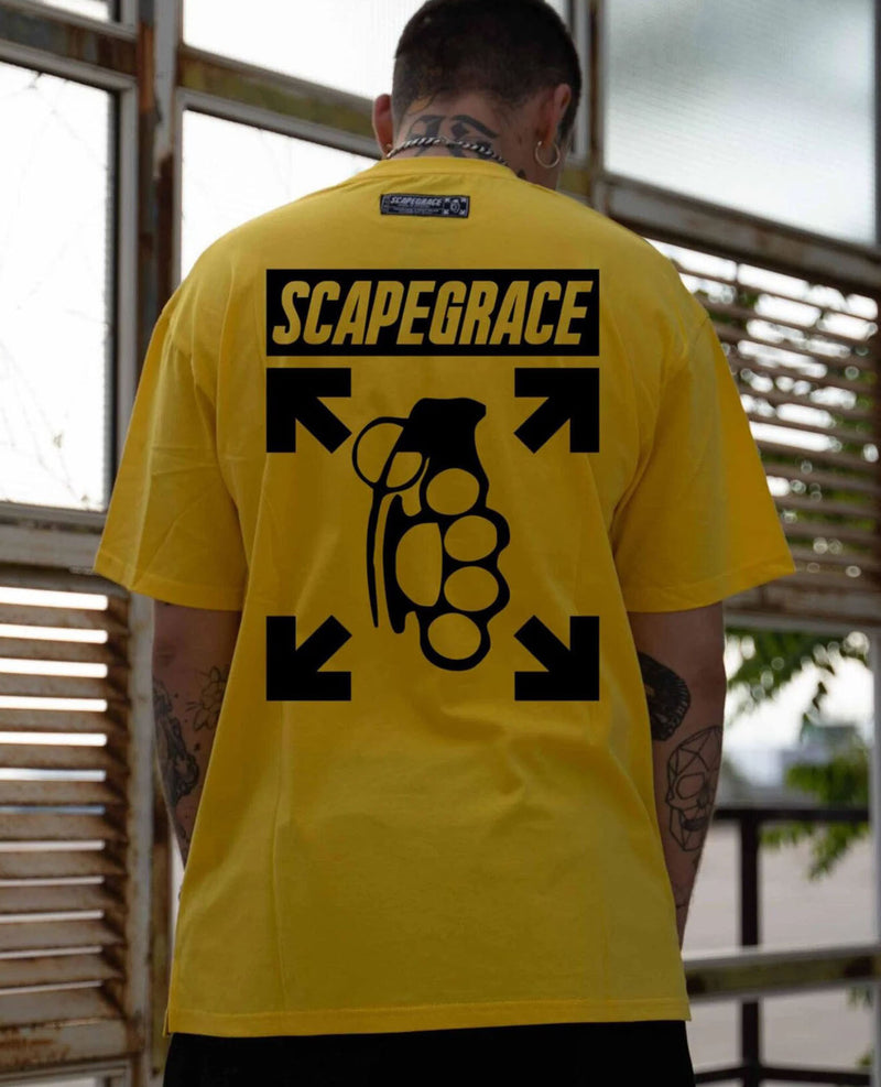 Scapegrace - SC-2217 - logo oversize tee - yellow
