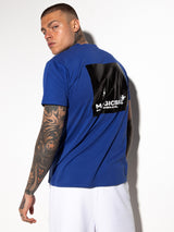 Magicbee - MB2301 - back glossy logo tee - blue