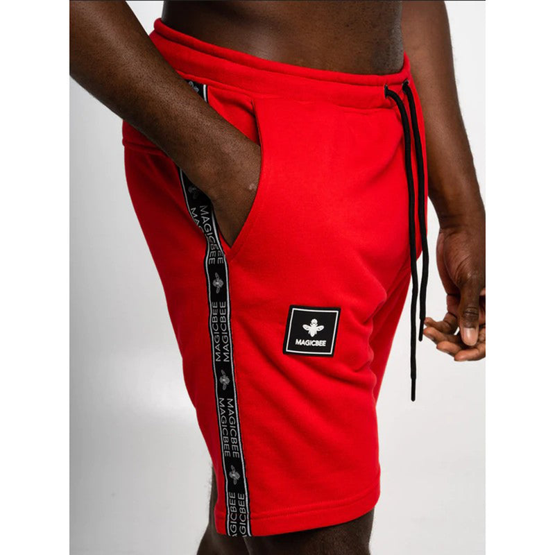 Magic bee - MB2252 - double tape shorts - red