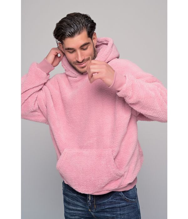 Madmext - MDXT.0986 - woodgreen hoodie - light pink