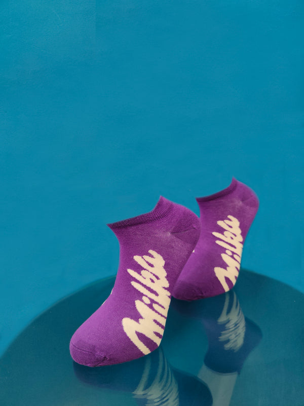 V-tex socks milka low - purple