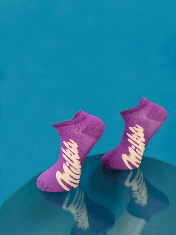 V-tex socks milka low - purple