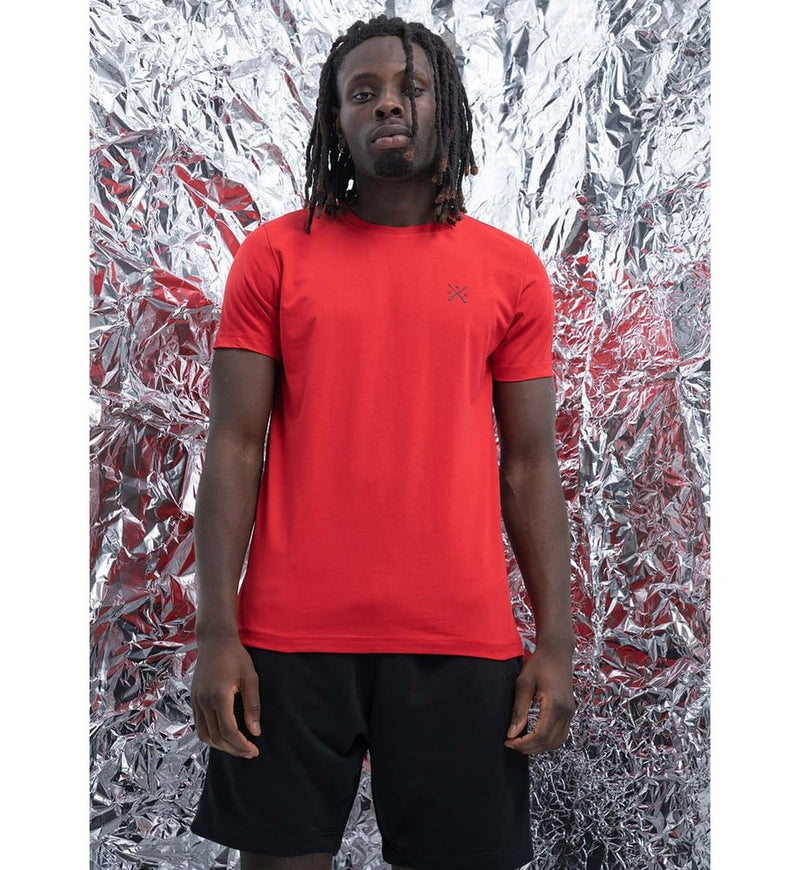 Vinyl art clothing - 10731-55 - big logo t-shirt - red
