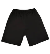 Henry clothing calligraphy shorts - black