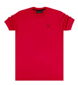 Vinyl art clothing big logo t-shirt - red