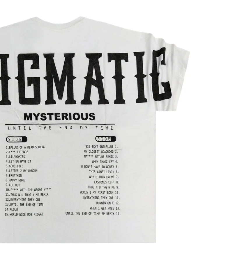 Jcyj - TRM160 - mysterious oversize tee - white