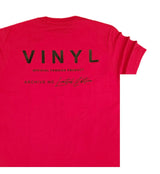 Vinyl art clothing - 10731-55 - big logo t-shirt - red