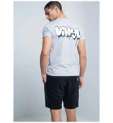 Vinyl art clothing graffiti logo t-shirt - ice