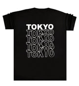 Clvse society - S23-292 - tokyo logo tee - black