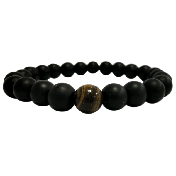 MILLIONALS BRACELET BLACK TIGER EYE